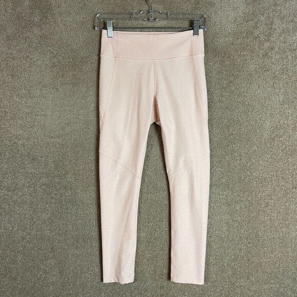Outdoor Voices 7/8 Leggings Womens Size Small S‎ Rose Quartz Warm Up Compression - Picture 1 of 11